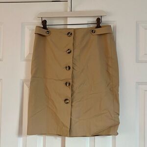 Loft Tan Skirt
